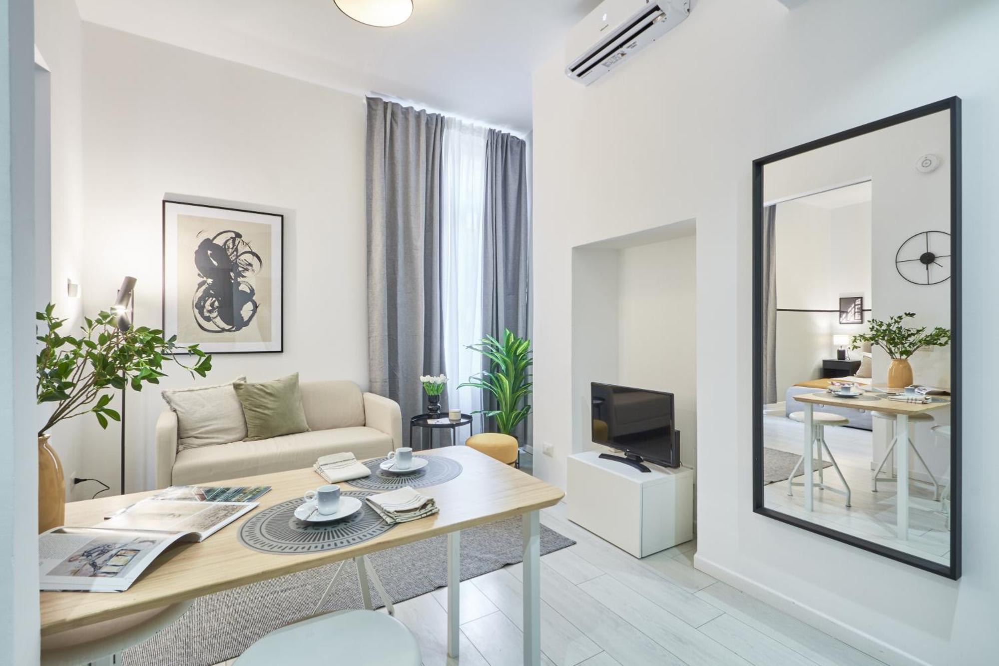Elegante Appartamento Minimal Dai Tocchi Botanici Milano Dış mekan fotoğraf